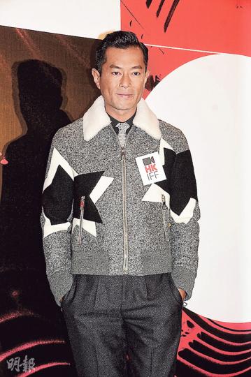 古天樂自言對做演員還很有滿足感。(攝影﹕孫華中) 古天樂自言對做演員還很有滿足感。(攝影﹕孫華中)