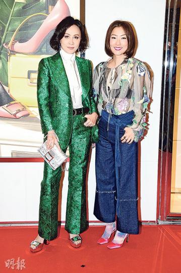 劉嘉玲(左)與鄭秀文(右)兩位靚太都是時尚達人,每次亮相的打扮都成為鏡頭焦點。(攝影:鍾偉茵)許志安戒煙後好像發了福。(攝影:鍾偉茵)周汶錡預告夏天會再帶囝囝去法國。(攝影:鍾偉茵) 劉嘉玲(左)與鄭秀文(右)兩位靚太都是時尚達人,每次亮相的打扮都成為鏡頭焦點。(攝影:鍾偉茵)許志安戒煙後好像發了福。(攝影:鍾偉茵)周汶錡預告夏天會再帶囝囝去法國。(攝影:鍾偉茵)