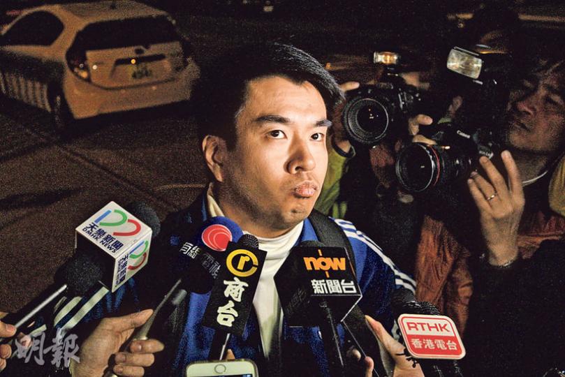 Jeremy（亞視員工）（林俊源攝）連先生（工程部員工）（林俊源攝）
