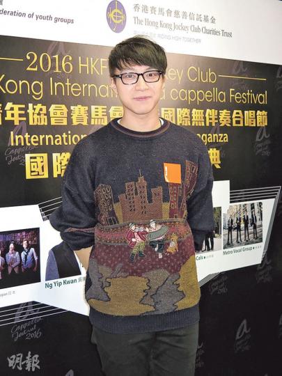 吳業坤透露新碟籌備中,已做好兩、三首新歌。(攝影鎅O者:孫慧莊) 吳業坤透露新碟籌備中,已做好兩、三首新歌。(攝影鎅O者:孫慧莊)