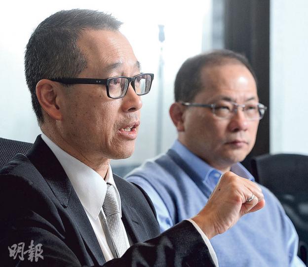 豐盛機電計劃增加環保管理和內地機電管理項目,提高毛利率,並擬聯同內地同行走出中港澳三地市場發展。圖左為首席執行官兼執行董事潘樂祺。 (劉焌陶攝) 豐盛機電計劃增加環保管理和內地機電管理項目,提高毛利率,並擬聯同內地同行走出中港澳三地市場發展。圖左為首席執行官兼執行董事潘樂祺。 (劉焌陶攝)
