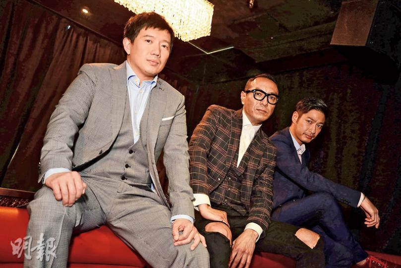 杜汶澤(左起)、姜皓文與王宗堯於新片來個演技鬥一番。(攝影:梁迺楠) 杜汶澤(左起)、姜皓文與王宗堯於新片來個演技鬥一番。(攝影:梁迺楠)