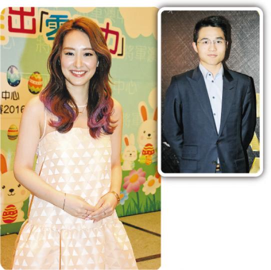 陳瀅避談男友何猷亨(小圖)。(攝影鎅O者:梁榮達) 陳瀅避談男友何猷亨(小圖)。(攝影鎅O者:梁榮達)