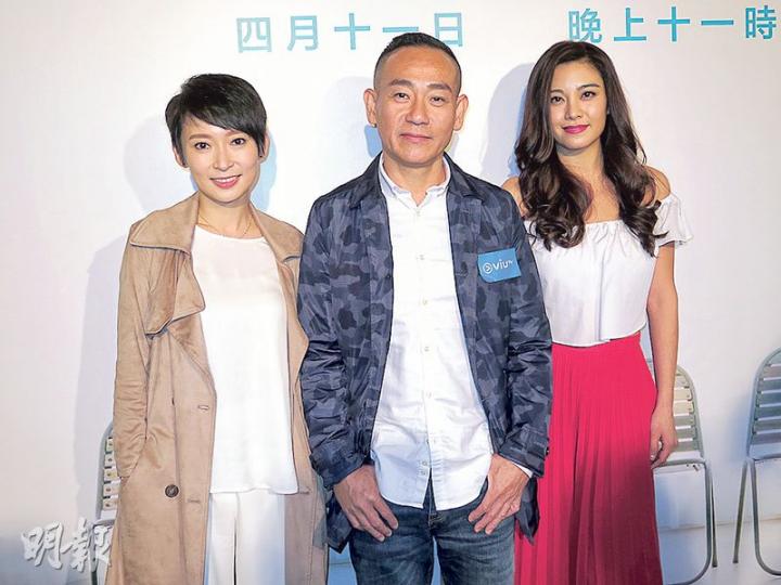 周家怡(左起)、林保怡及廖碧兒合演ViuTV劇集《瑪嘉烈與大衛系列 綠豆》。(攝影:孫慧莊) 周家怡(左起)、林保怡及廖碧兒合演ViuTV劇集《瑪嘉烈與大衛系列 綠豆》。(攝影:孫慧莊)