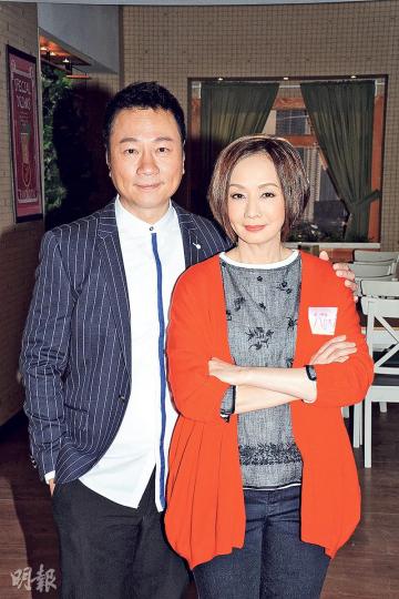 黎耀祥(左)與毛舜筠(右)同是好戲之人,再次合作確實令人期待。(攝影:陳釗) 黎耀祥(左)與毛舜筠(右)同是好戲之人,再次合作確實令人期待。(攝影:陳釗)