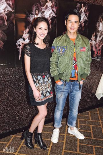 鄭嘉穎與女友陳凱琳前晚出席《殭》首播飯局,不想焦點只集中在兩人的戀情上。(攝影:孫華中)賴慰玲(左)與陳嘉寶(中)透露劇中有不少打鬥場面,與陳凱琳(右)合作變成好姊妹。(攝影:孫華中) 鄭嘉穎與女友陳凱琳前晚出席《殭》首播飯局,不想焦點只集中在兩人的戀情上。(攝影:孫華中)賴慰玲(左)與陳嘉寶(中)透露劇中有不少打鬥場面,與陳凱琳(右)合作變成好姊妹。(攝影:孫華中)