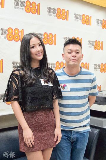 崔碧珈與導演火火為新片《老笠》谷宣傳。(攝影鎅O者﹕柯美) 崔碧珈與導演火火為新片《老笠》谷宣傳。(攝影鎅O者﹕柯美)