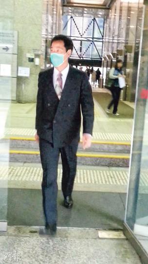 已停職的被告余岑發（圖）曾204次關閉救護車上調派系統的全球定位系統（GPS），以避免執行緊急職務，辯方指被告掌有GPS的控制權，與被告同車的其他救護員並不知情。（羅霜寧攝）