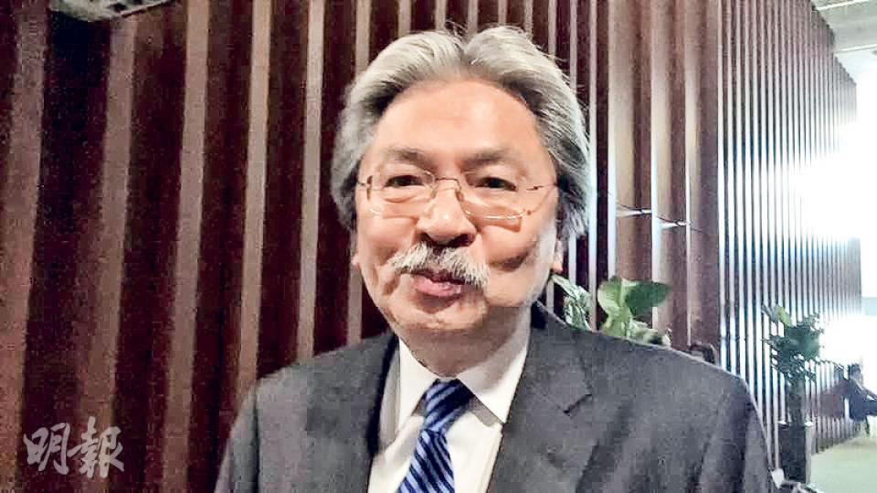 曾俊華(楊康琪攝) 曾俊華(楊康琪攝)