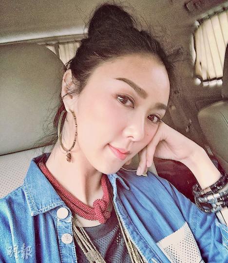薛凱琪向母校城大的師生及職員送上慰問。(微博圖片) 薛凱琪向母校城大的師生及職員送上慰問。(微博圖片)