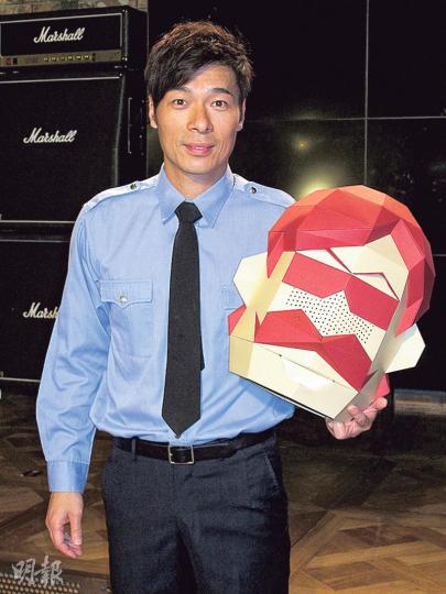許志安希望多減15磅,但只會加大運動量而不減食量。(攝影:柯美) 許志安希望多減15磅,但只會加大運動量而不減食量。(攝影:柯美)