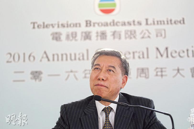 電盈旗下ViuTV上月開台,電視廣播執行董事兼集團行政總裁李寶安表示,過去5星期集團收視有2至3點影響,未大幅流失觀眾,認同新電視台開張有利市場做大,但各有客源。(郭慶輝攝) 電盈旗下ViuTV上月開台,電視廣播執行董事兼集團行政總裁李寶安表示,過去5星期集團收視有2至3點影響,未大幅流失觀眾,認同新電視台開張有利市場做大,但各有客源。(郭慶輝攝)