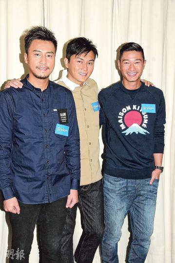 張建聲(左起)、張智霖及王宗堯暢談跟父親相處的點滴。(攝影:孫華中) 張建聲(左起)、張智霖及王宗堯暢談跟父親相處的點滴。(攝影:孫華中)