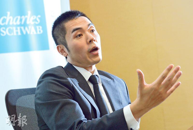 潘敬濤表示,除了回購因素外,美股是次升浪關鍵,是源於當地經濟表現及企業盈利理想。(劉焌陶攝) 潘敬濤表示,除了回購因素外,美股是次升浪關鍵,是源於當地經濟表現及企業盈利理想。(劉焌陶攝)