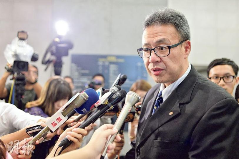教育局昨與3個組別的教育團體開會,津貼中學議會主席林日豐(圖)會後表示,局方毋須為師生討論港獨制訂指引,因教師有其專業判斷。(鄧宗弘攝) 教育局昨與3個組別的教育團體開會,津貼中學議會主席林日豐(圖)會後表示,局方毋須為師生討論港獨制訂指引,因教師有其專業判斷。(鄧宗弘攝)