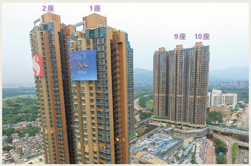 Grand YOHO為該期發展項目中的首期,尚有第2、3期仍在興建,最遲一期將於2021年落成,是次首批單位全部位於2座及9座。(楊柏賢攝) Grand YOHO為該期發展項目中的首期,尚有第2、3期仍在興建,最遲一期將於2021年落成,是次首批單位全部位於2座及9座。(楊柏賢攝)