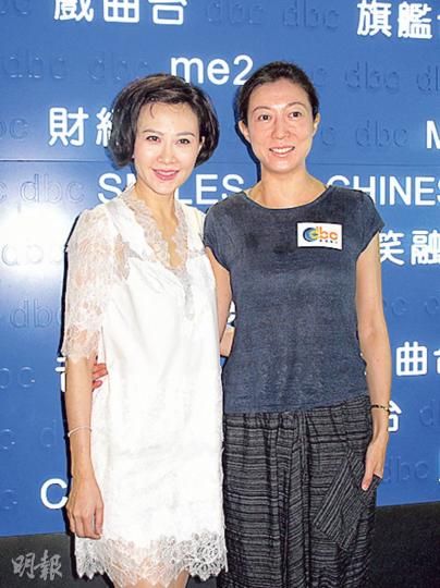 朱慧珊為吳綺莉主持的DBC數碼電台節目任嘉賓。(攝影鎅O者﹕鍾一虹) 朱慧珊為吳綺莉主持的DBC數碼電台節目任嘉賓。(攝影鎅O者﹕鍾一虹)