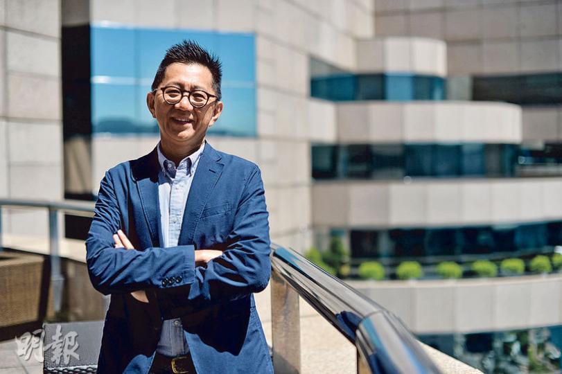 綠心行政總裁兼執行董事胡偉亮表示,他們擬尋求增值及增加穩定的收入來源,期望綠心2至3年後進入回報期。(蘇智鑫攝) 綠心行政總裁兼執行董事胡偉亮表示,他們擬尋求增值及增加穩定的收入來源,期望綠心2至3年後進入回報期。(蘇智鑫攝)
