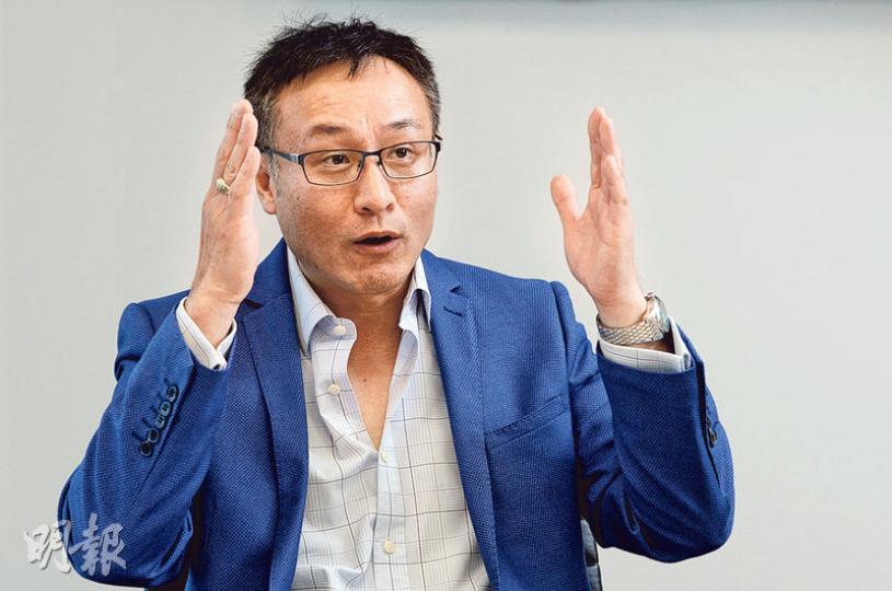 基強投融首席執行官陳詠東認為，若能做到香港公私營房屋新增比例為6比4的話，未來10年本港公營房屋的佔有率將回升，令樓市更加健康。（劉焌陶攝）