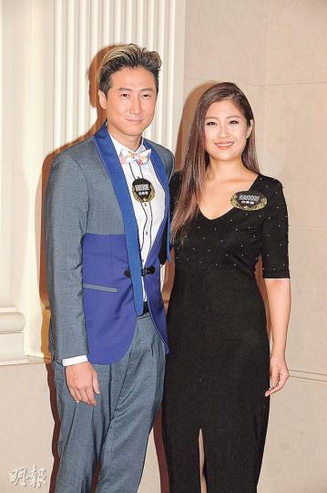 洪天明主攻內地幕前發展，賢內助周家蔚在背後幫手照顧兩名兒子和協助打理生意。（攝影：林祖傑、孫華中）