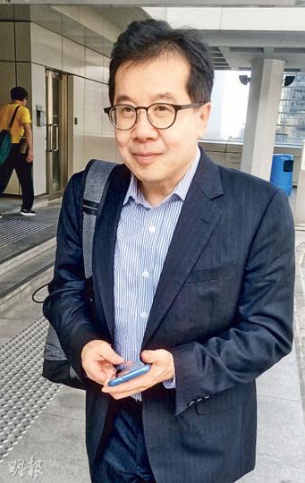 陳慧慧昨沒有到庭,其在南豐任職的男友司徒啟瑞則全程聽審。(謝美琳攝) 陳慧慧昨沒有到庭,其在南豐任職的男友司徒啟瑞則全程聽審。(謝美琳攝)