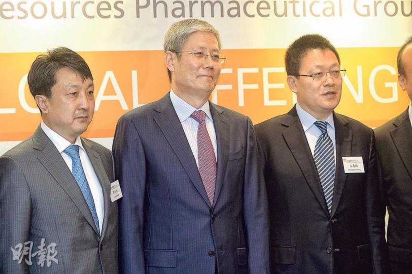 華潤集團董事長、華潤醫藥主席傅育寧(圖中)親自出席投資者推介會。(蘇智鑫攝) 華潤集團董事長、華潤醫藥主席傅育寧(圖中)親自出席投資者推介會。(蘇智鑫攝)