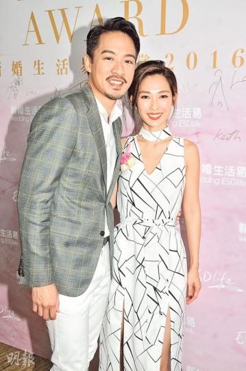 陳智燊跟太太宋熙年「夫妻檔」出席活動，尷尬避談不設防問題。（攝影﹕孫華中）李雪瑩忙於籌備明年在歐洲補辦婚宴，並透露已減少幕前演出。（攝影﹕孫華中）