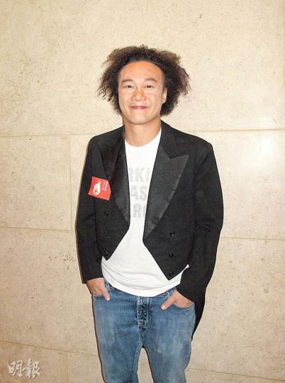 Eason表示跟誰合作拍廣告也沒所謂，最緊要是廣告構思。（攝影鎅O者：柯美）