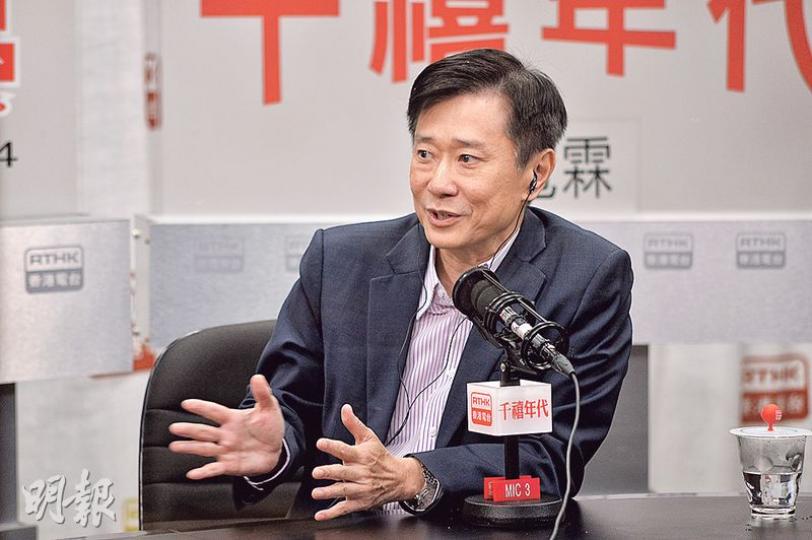 旅遊界立法會議員姚思榮（圖）昨指出，政府應設時間表，若迪士尼再不發展第二期用地，就應收回地皮另建新的大型景點，料可對迪士尼構成壓力。（馮凱鍵攝）