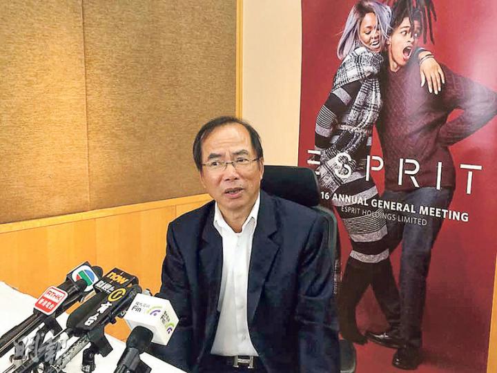 柯清輝(圖)過去曾與「大D會」成員合作,並與恒大有淵源,惟他昨日強調,中策持續增加萬科H股持倉,純粹代客購買,與中策無關。(溫婉婷攝) 柯清輝(圖)過去曾與「大D會」成員合作,並與恒大有淵源,惟他昨日強調,中策持續增加萬科H股持倉,純粹代客購買,與中策無關。(溫婉婷攝)