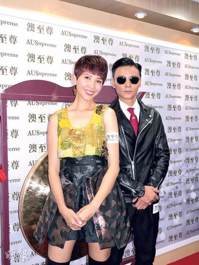 張晉教太太蔡少芬說話應用丹田氣。(攝影鎅O者:林蘊兒) 張晉教太太蔡少芬說話應用丹田氣。(攝影鎅O者:林蘊兒)