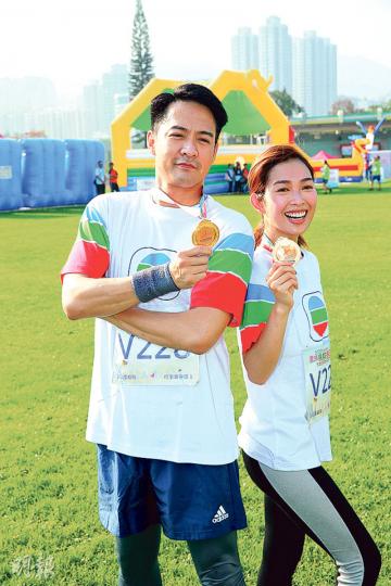 陳智燊與老婆宋熙年承認有計劃造人。(攝影鎅O者:林祖傑) 陳智燊與老婆宋熙年承認有計劃造人。(攝影鎅O者:林祖傑)