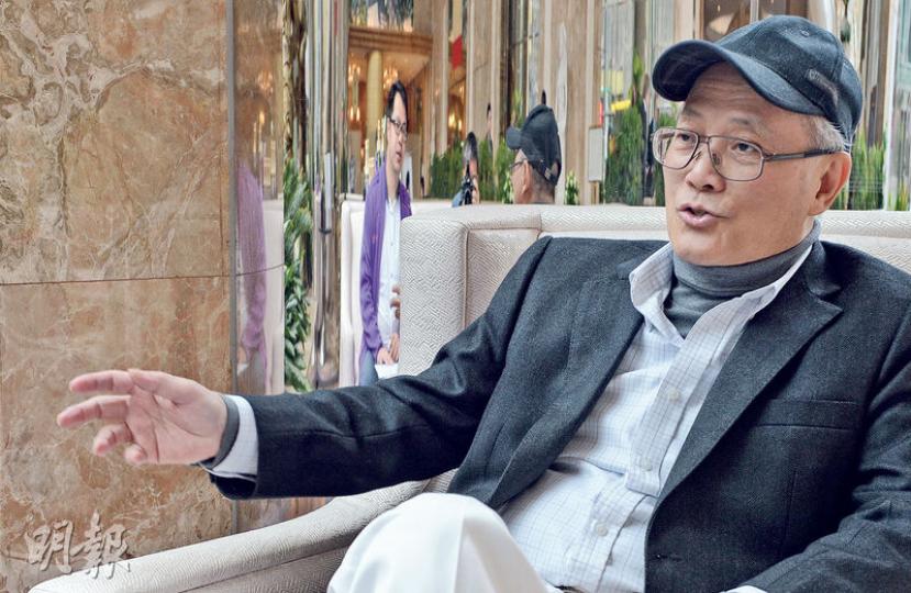 劉智傑認為，美國以至全球息口趨升是促使本港樓市泡沫爆破的原因之一。（劉焌陶攝）