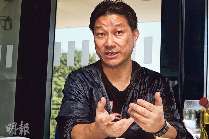 香港警察隊員佐級協會主席陳祖光（圖）說，旺角大衝突一度令前線警員對工作頓失信心，但一年改革令警隊處理暴亂的應對趨向成熟，未來不容有「旺角翻版」。（李紹昌攝）