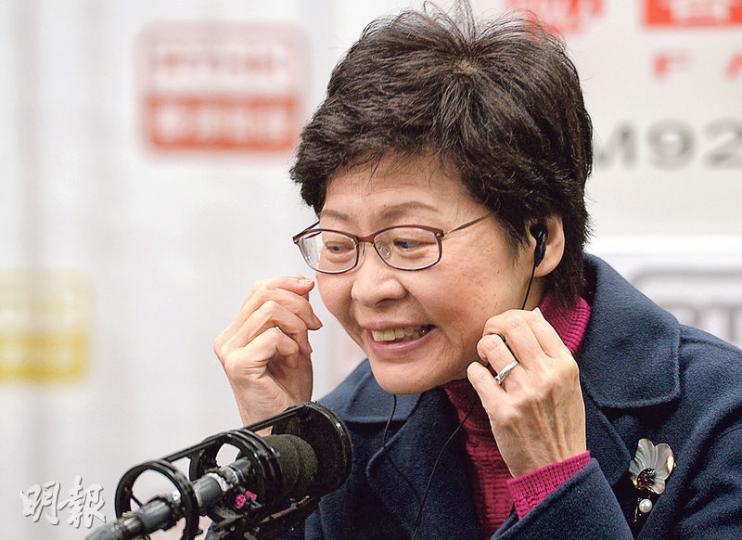 特首參選人林鄭月娥(圖)說,若最終取得逾600個提名,「說明我受到廣泛的支持」,但預料「民主300+」選委不會提名她。林太說不急於交提名,亦有信心可取得150票。(劉焌陶攝) 特首參選人林鄭月娥(圖)說,若最終取得逾600個提名,「說明我受到廣泛的支持」,但預料「民主300+」選委不會提名她。林太說不急於交提名,亦有信心可取得150票。(劉焌陶攝)