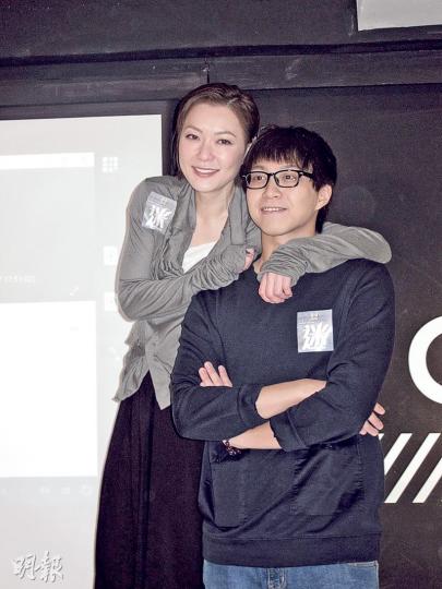 田蕊妮和吳業坤昨日為新劇《迷》宣傳。(攝影/記者:柯美) 田蕊妮和吳業坤昨日為新劇《迷》宣傳。(攝影/記者:柯美)