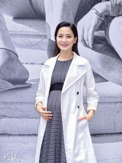 周汶錡臨盆在即，盛傳第二胎懷女兒。（攝影鎅O者﹕林蘊兒）林作（左圖）指認識張存華不介意合照，但當張存華（右圖）到場時即反口扭擰拒合照。（攝影鎅O者﹕林蘊兒）