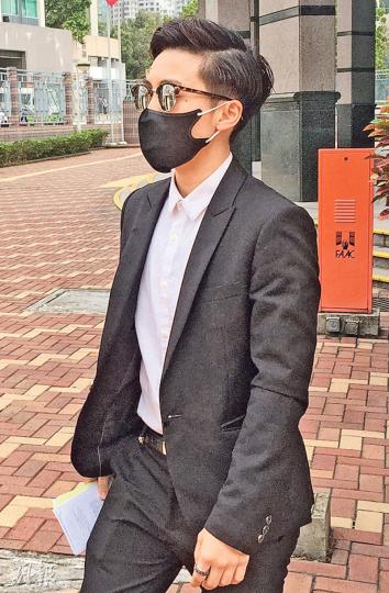 被告袁樂欣（圖）於案發當日曾到醫院向案中兩名事主跪地求饒。裁判官昨判刑時指被告本可在警隊大有作為，相信她已深感後悔。 （曾駿豪攝）