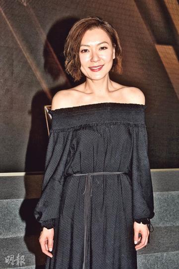 田蕊妮被捧再奪視后，她認為言之過早。（攝影﹕孫華中）