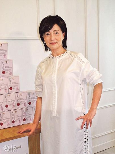 苑瓊丹在有份參演的新片因為化妝問題搞到皮膚敏感。（攝影/記者：鍾一虹）