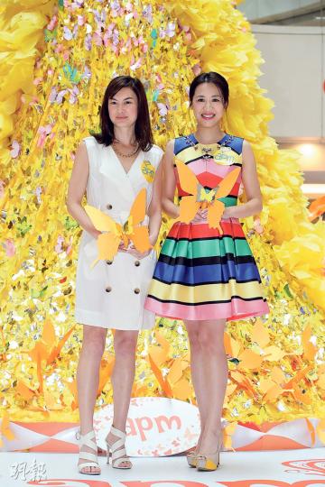 名模Danielle(左)廚藝了得,岑杏賢(右)可向對方請教心得。(攝影/記者:鍾一虹) 名模Danielle(左)廚藝了得,岑杏賢(右)可向對方請教心得。(攝影/記者:鍾一虹)