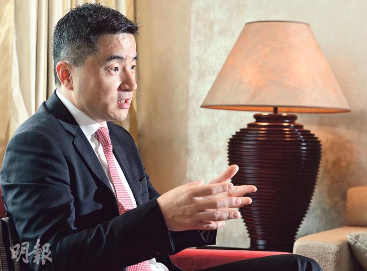 平保首席財務官姚波(圖)表示,今年平保首次橫跨不同業務,綜合計算出客戶數目、人均利潤,向投資者提供更簡便、聚焦的分析模型。(劉焌陶攝) 平保首席財務官姚波(圖)表示,今年平保首次橫跨不同業務,綜合計算出客戶數目、人均利潤,向投資者提供更簡便、聚焦的分析模型。(劉焌陶攝)