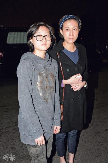 吳綺莉與女兒卓林的關係有緩和迹象。(攝影:娛樂組) 吳綺莉與女兒卓林的關係有緩和迹象。(攝影:娛樂組)