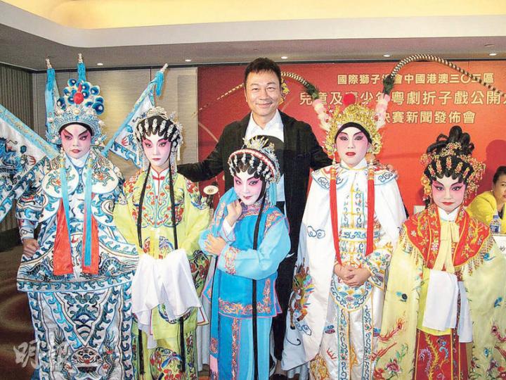 黎耀祥受父母影響,自小就喜歡粵劇。(攝影/記者:柯美) 黎耀祥受父母影響,自小就喜歡粵劇。(攝影/記者:柯美)