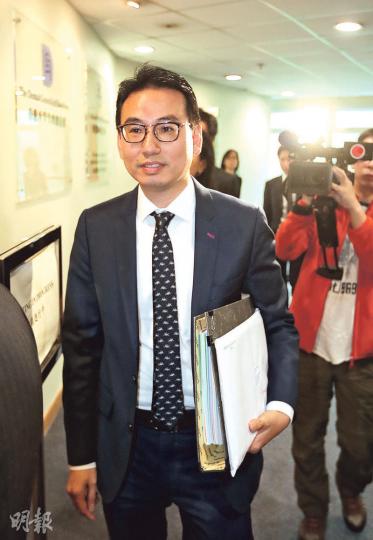圖為洪長錐醫生。(郭慶輝攝) 圖為洪長錐醫生。(郭慶輝攝)