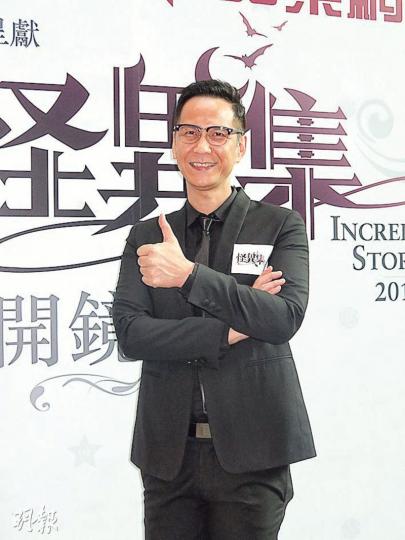 陳啟泰表示在網劇《怪異集》中負責講故事,拒絕客串演出。(攝影/記者﹕楊安莉) 陳啟泰表示在網劇《怪異集》中負責講故事,拒絕客串演出。(攝影/記者﹕楊安莉)