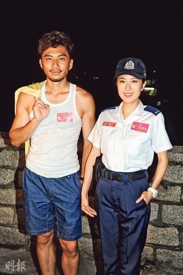 唐詩詠(右)覺得袁偉豪(左)比兩年前成熟不少。(攝影:黃梓烜) 唐詩詠(右)覺得袁偉豪(左)比兩年前成熟不少。(攝影:黃梓烜)