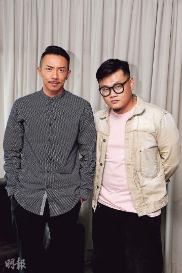 張繼聰與白只識於微時,並首次合演電影《今晚打喪屍》(下圖)。(攝影/記者:林祖傑) 張繼聰與白只識於微時,並首次合演電影《今晚打喪屍》(下圖)。(攝影/記者:林祖傑)