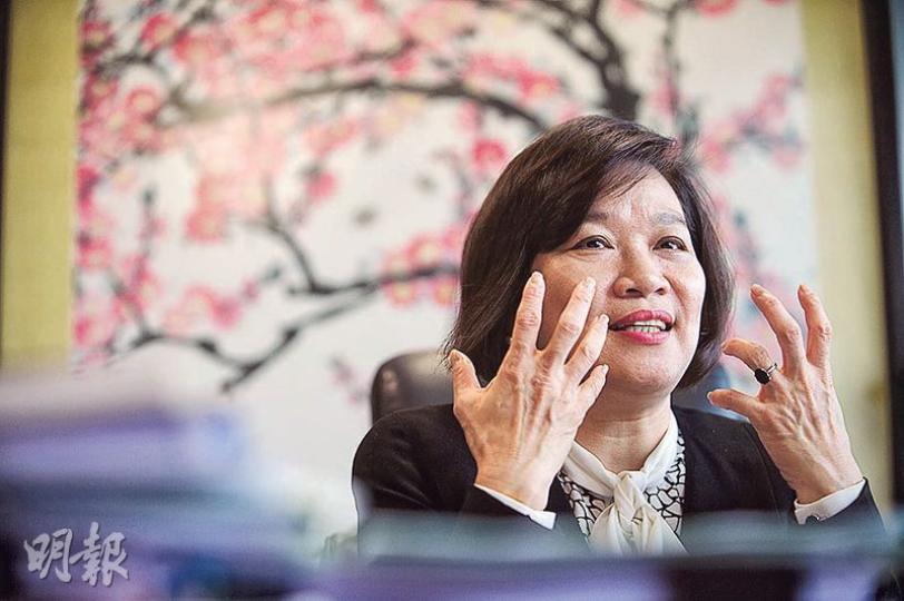 立法會議員兼城大法律學院副教授梁美芬(圖)認為,回歸20年來港府在人權方面維護得很好,當中遊行示威及言論自由的權利,更比回歸前進步及開放。(馮凱鍵攝) 立法會議員兼城大法律學院副教授梁美芬(圖)認為,回歸20年來港府在人權方面維護得很好,當中遊行示威及言論自由的權利,更比回歸前進步及開放。(馮凱鍵攝)