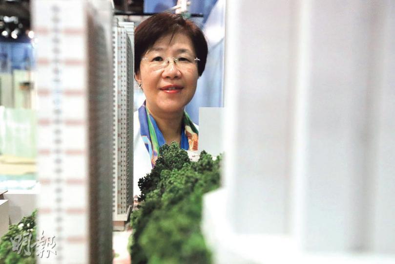 過去參與多項公屋發展的房屋署(發展及建築)副署長馮宜萱表示,自2000年起土地較以往細小及「三尖八角」,房屋署需採用非標準型大廈設計。(曾憲宗攝) 過去參與多項公屋發展的房屋署(發展及建築)副署長馮宜萱表示,自2000年起土地較以往細小及「三尖八角」,房屋署需採用非標準型大廈設計。(曾憲宗攝)